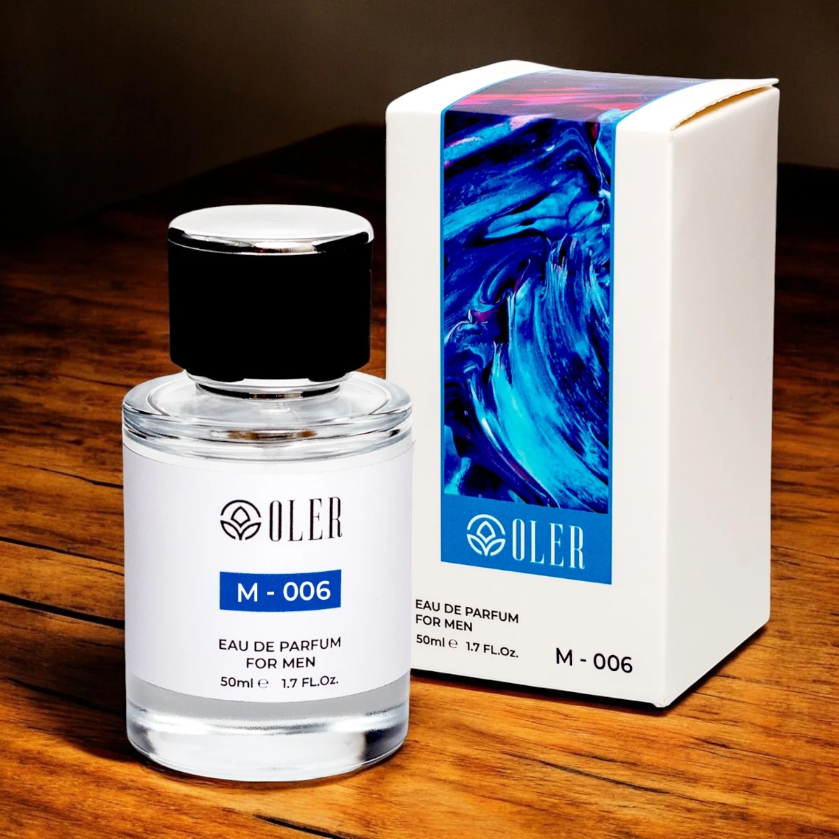 Agua de Perfume OLER M006 Hombre, 50 ml - Imagen 2